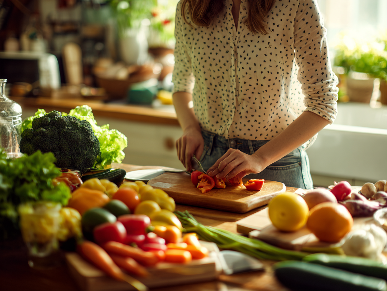 Збалансоване харчування та свіжі продукти
